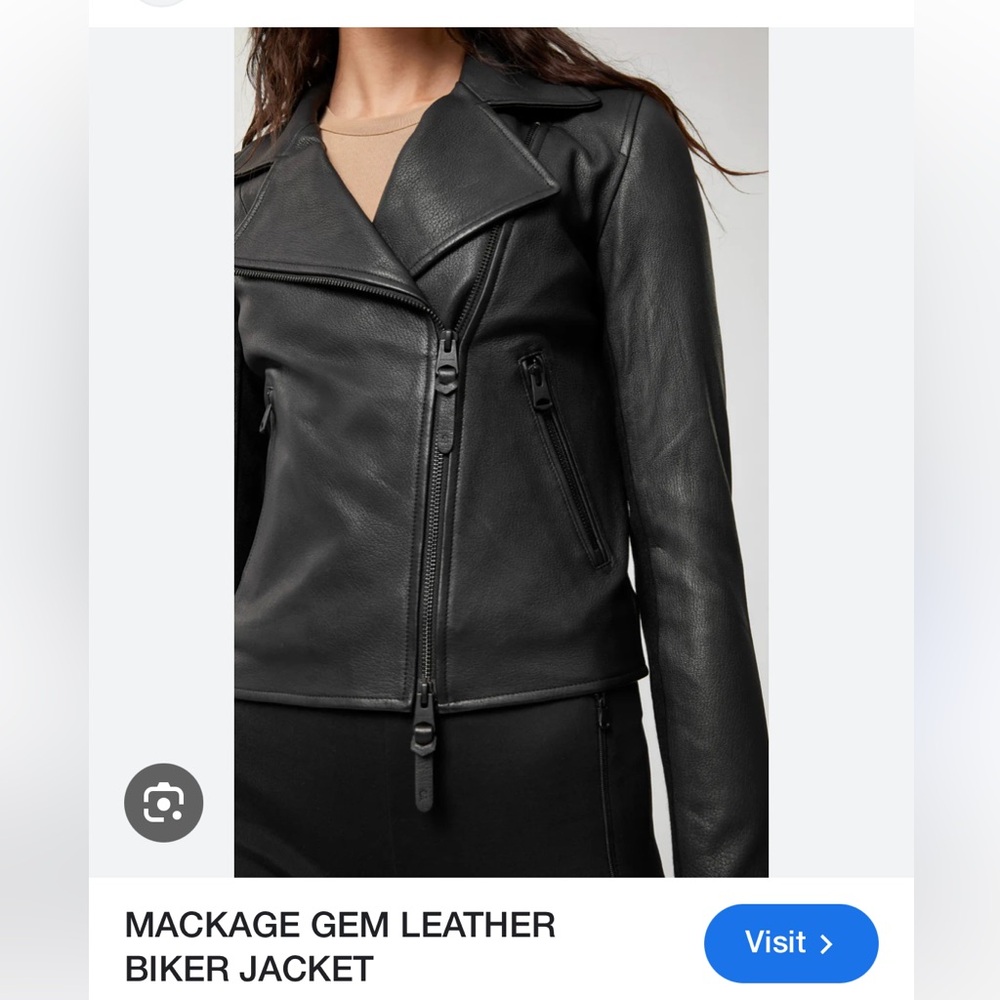 Mackage Gem Leather Jacket